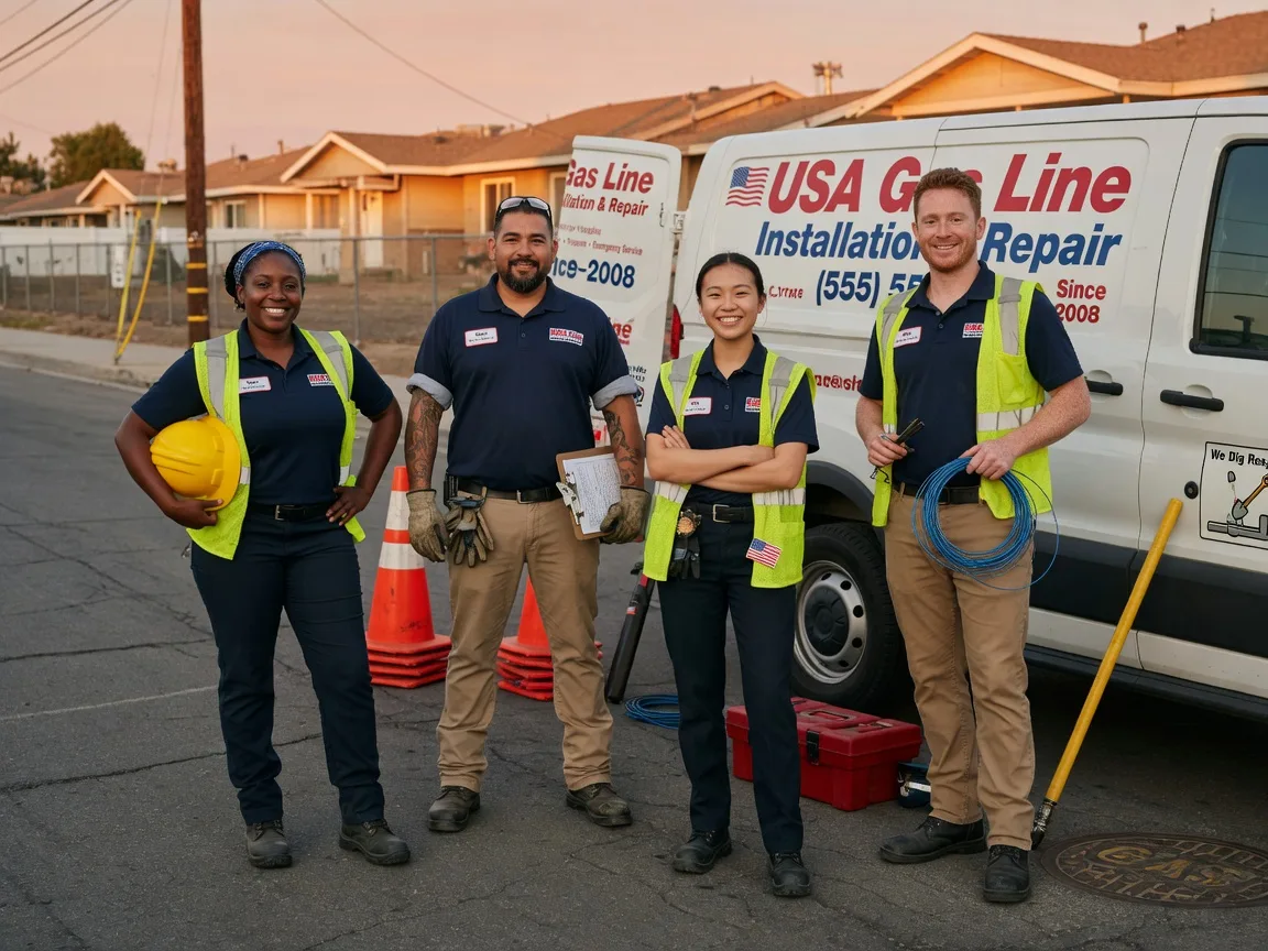 Gas Line Installation company in Lincolnville, KS